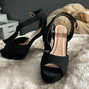 Black heels